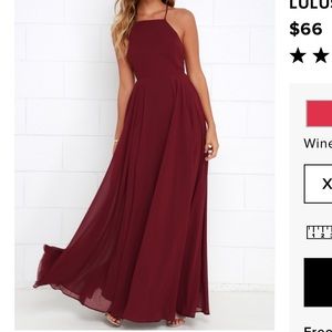 Lulus formal dress